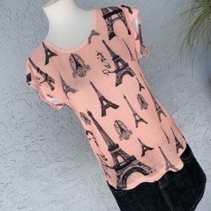 🥂Blu Planet Soft Pink Planet Shirt🥂